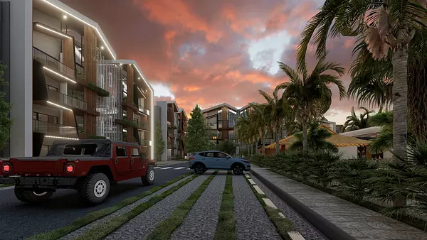 apartamentos - Apartamentos Turísticos en Jarabacoa, con piscina y plaza comercial  3