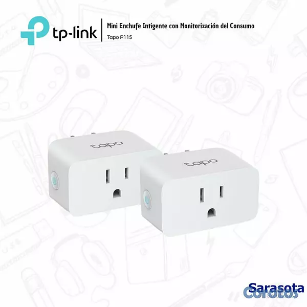 accesorios para electronica - TAPO Enchufe Inteligente con Monitoreo de Energía  2