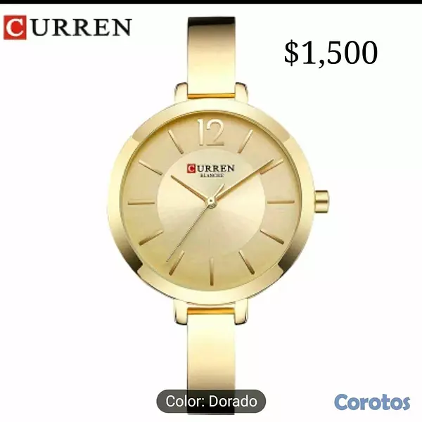 joyas, relojes y accesorios - Relojes curren y Poedagar Originales  9