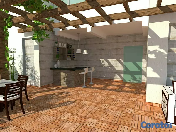 apartamentos - APARTAMENTO DE 2 HABITACIONES, SECTOR CACICAZGOS, AREA SOCIAL. 3