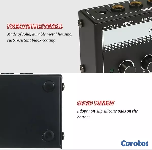 accesorios para electronica - Mini amplificador de auriculares HA-800 7