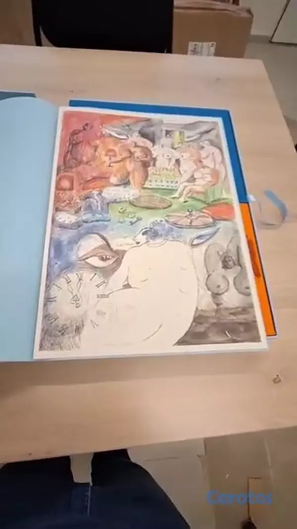 libros y revistas - El Libro De Los Sueños - Deluxe Edition De Fellini 3