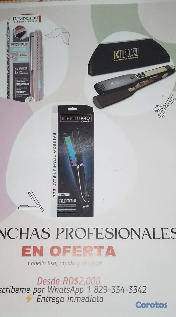 salud y belleza - Planchas de pelo 6