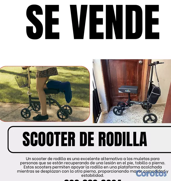 Salud y Equipamiento Médico - Cuatriciclo de rodilla / scooter de rodilla 4
