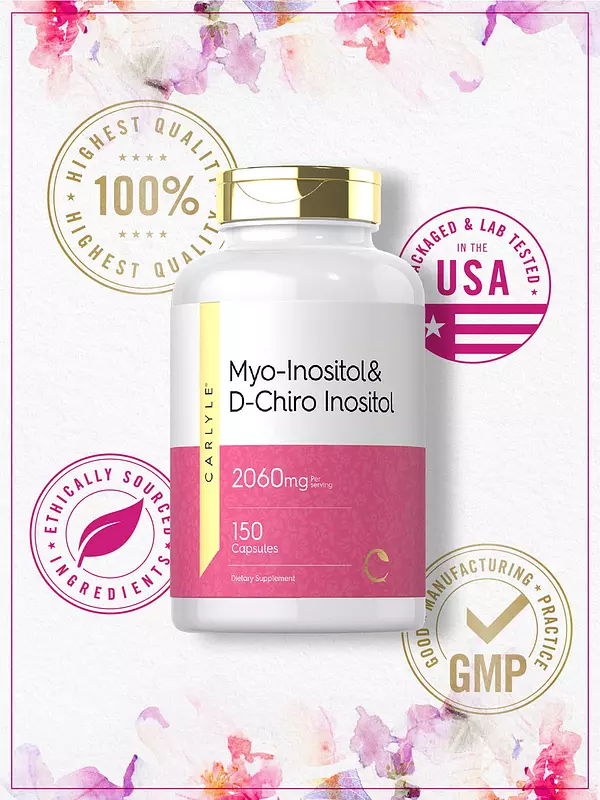 Salud y Equipamiento Médico - Myo-inositol Y D-chiro Inositol De Carlyle 5
