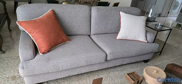 muebles y colchones - Sofá moderno 3 plazas  2