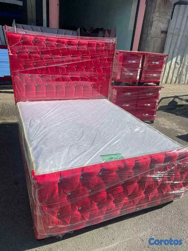 muebles y colchones - Oferta juegos de habitación completo 😍 24,000 3
