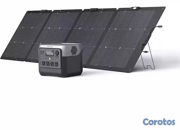 plantas e inversores -  EcoFlow Solar Generator River 2 Pro w/ 2 45W Solar Panels 3