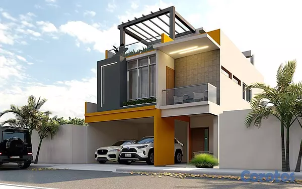 casas - Residencia Ciudad Jardín II, Av. Ecológica, Santo  4
