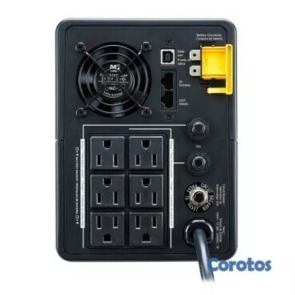 otros electronicos - UPS APC BX1600M-LM BACK-UPS 1600VA, 960 WATTS, 120V, AVR, 6 X NEMA 5-15R, X RJ45 2