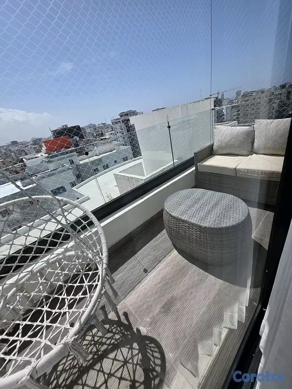 apartamentos - Apartamento en alquiler amueblado, Evaristo Morales! 5