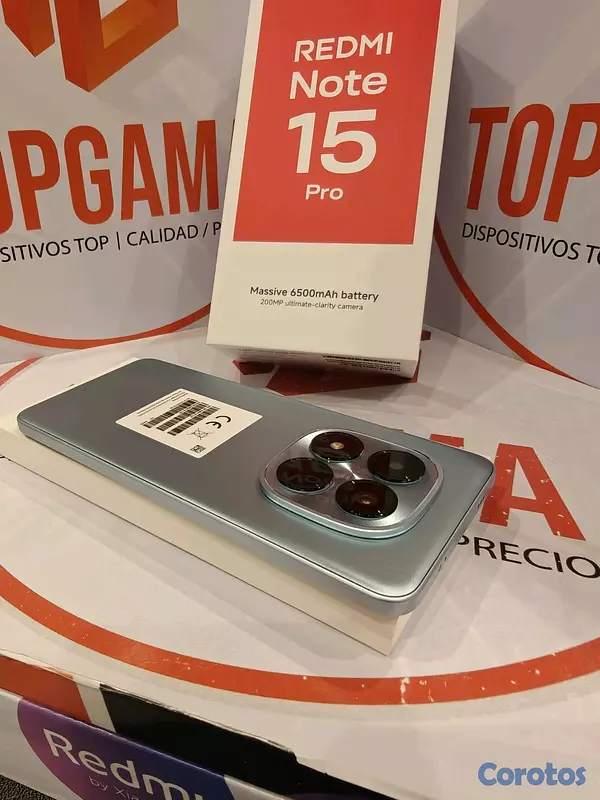 celulares y tabletas - REDMI NOTE 15 PRO 4G, 8GB RAM 256GB ROM 4
