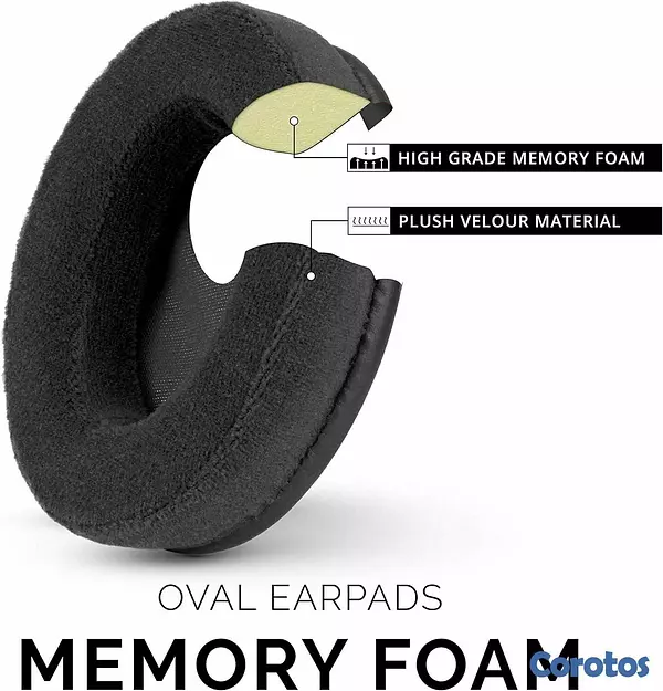 camaras y audio - Almohadillas Ovaladas Brainwavz para auriculares 4