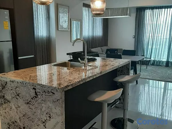 apartamentos - Apartamento Alquiler Piantini Amueblado UNA Habita 12