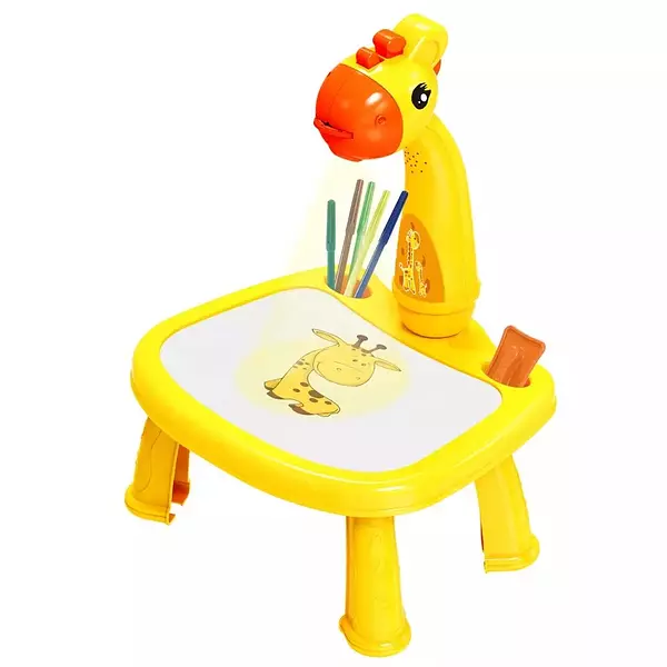 juguetes - Mesa Proyector de dibujo para niños incluye 12 colores 1 libro 24 diseños  3