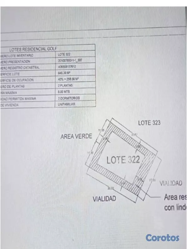 solares y terrenos - Vendo Solar de  650 Mts.2 en RESDENCIAL PITCH AND  2