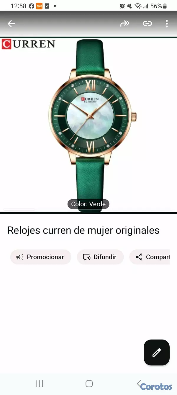 joyas, relojes y accesorios - Relojes curren y Poedagar Originales  10