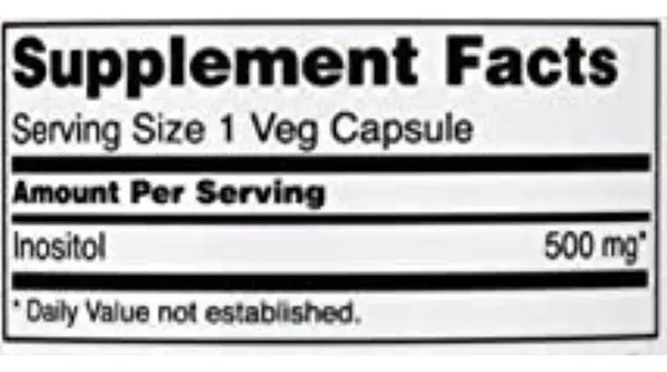 Salud y Equipamiento Médico - Lucky Vitamin Inositol 100caps - U - Unidad A $1559 2