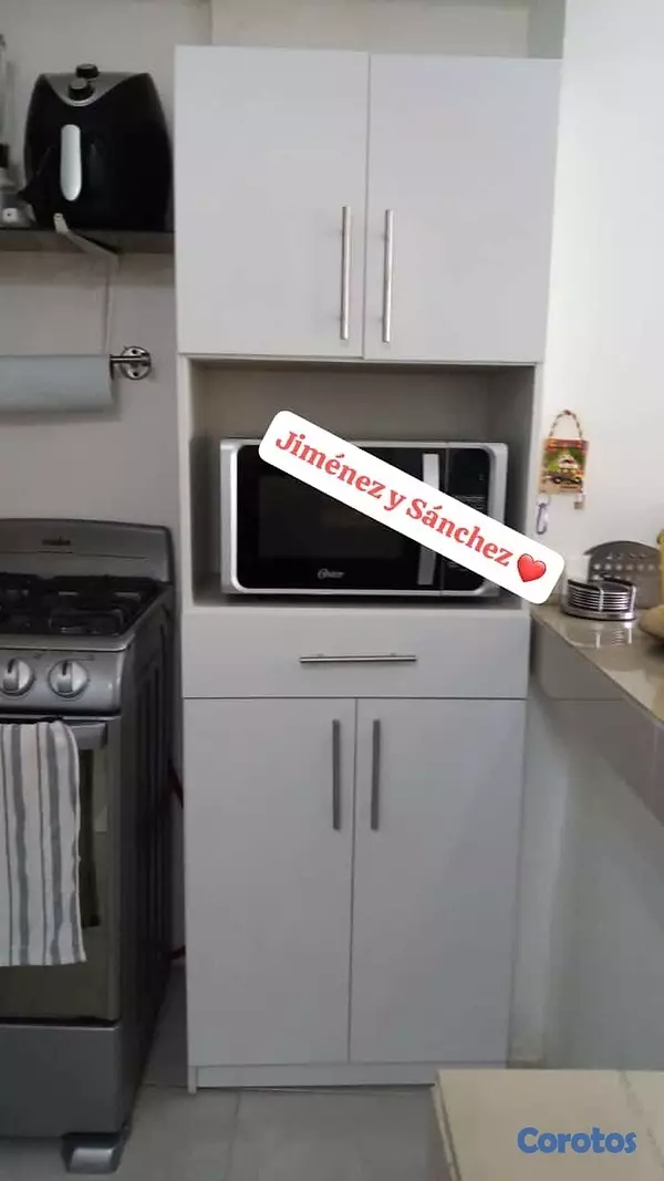 cocina - Despensas en hidrófugo y melamina resistencia a la humedad y no coge calcomas  8