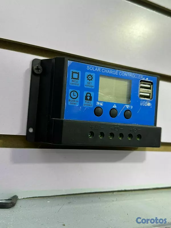 plantas e inversores - CONTROLADOR PowMr DE CARGA SOLAR 20A 12V 24V
