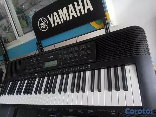 instrumentos musicales - Piano Yamaha Psr-E273 -61TECLAS  Incluye: fuente   6
