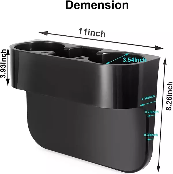 hobby y coleccion - PORTA VASOS PLASTICO PARA CARRO DRINK HOLDER 2