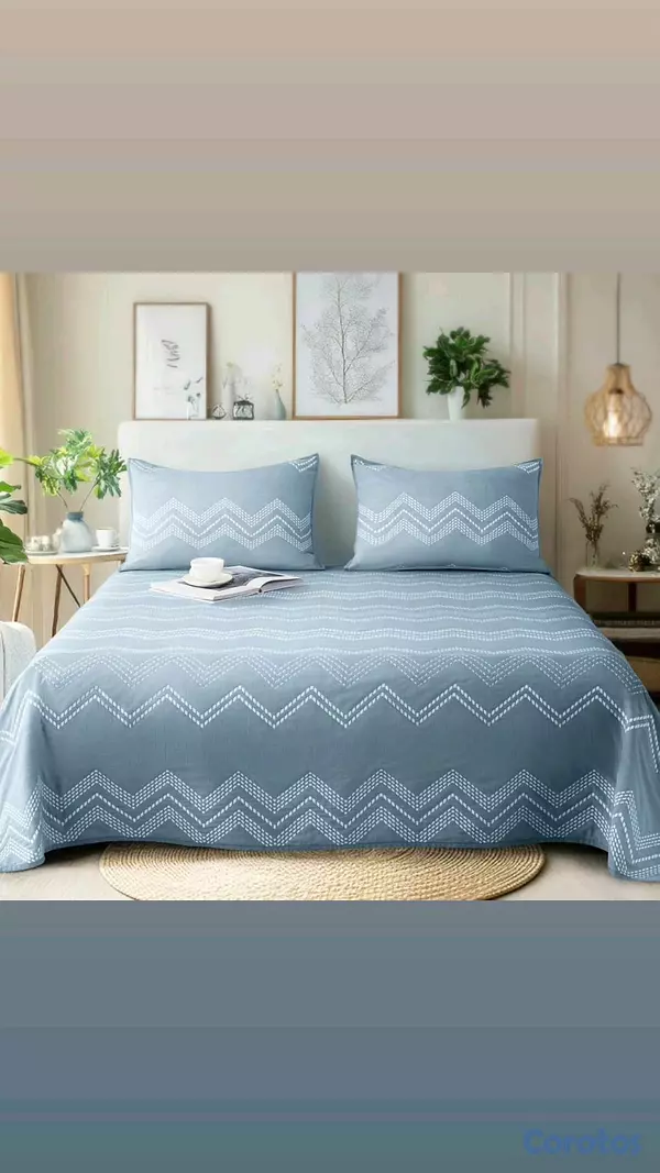 decoración y accesorios - Set de Colchas Queen Importados, Nuevos en su Empaque  4
