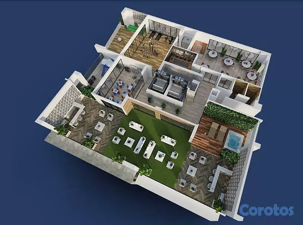 apartamentos - Apartamentos Elegante y Vanguardista en Serralles 4