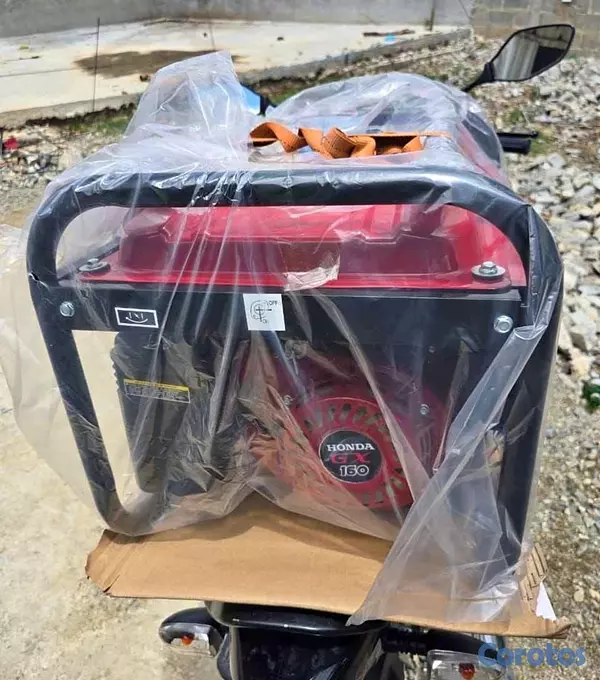 negocios en venta - planta eléctrica de 4.5 kw honde de gasolina encendida pir halon y por llave  6