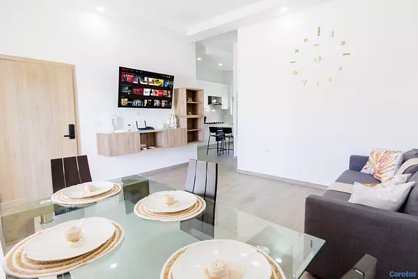 apartamentos - Apartamento Amueblado en Bavaro con 2 parqueos y mantenimientos incluidos 3