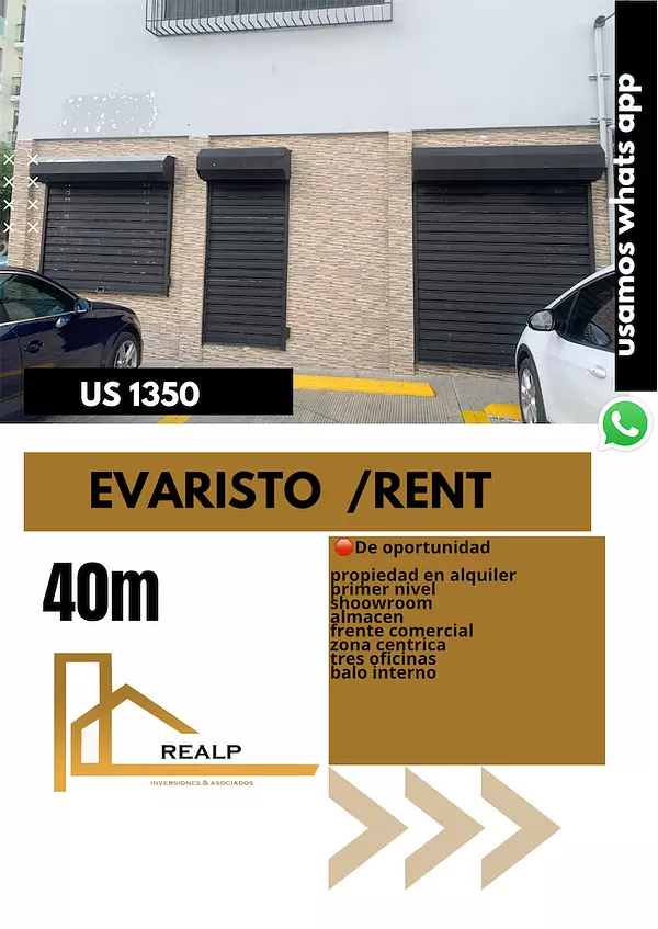 oficinas y locales comerciales - Local en evaristo morales primer nivel 1