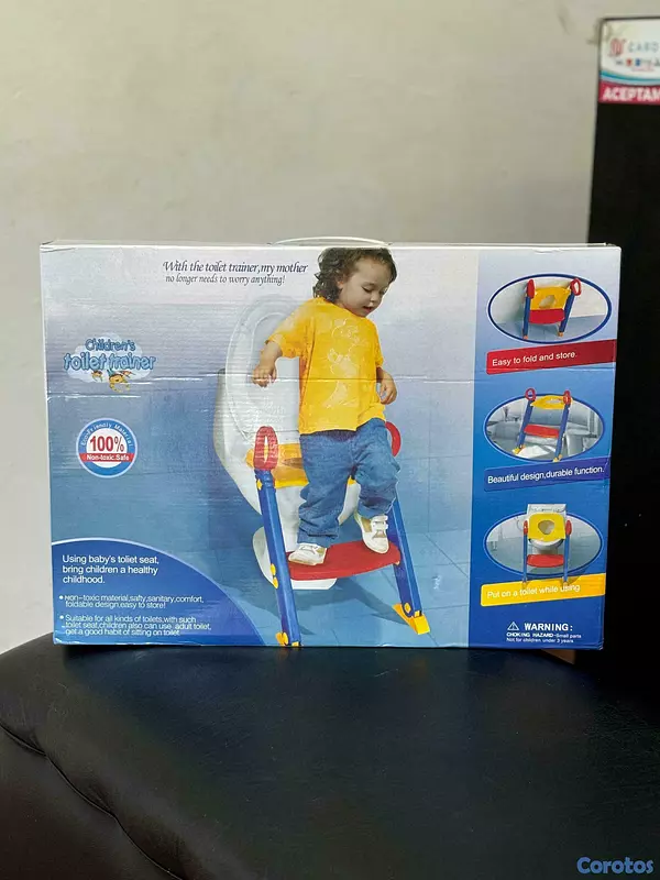accesorios - Asiento de entrenador de inodoro con escalera para 2