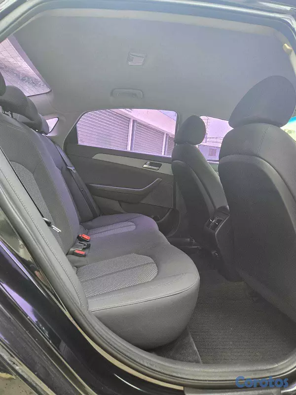 carros - HYUNDAI SONATA NEW RISE 2018 NEGRO GASOLINA 7