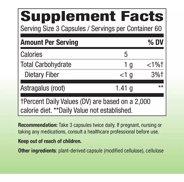 Salud y Equipamiento Médico - Astragalo 1410 Mg Nature S Way 2