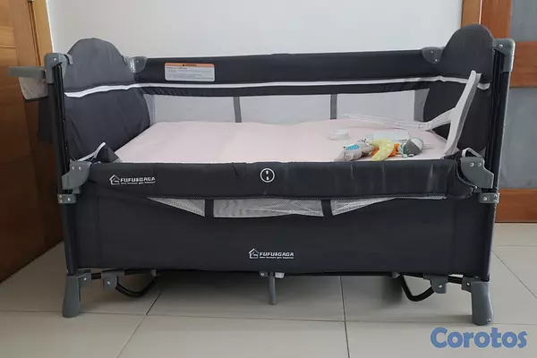 muebles - MULTIFUNCTIONAL BABY CRIB / MULTIFUNCIONAL CORRAL PARA BEBE 7