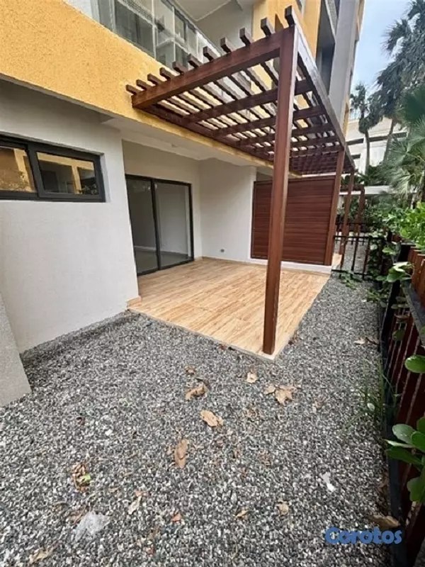 apartamentos - Apartamento en Gazcue Malecon con patio  7