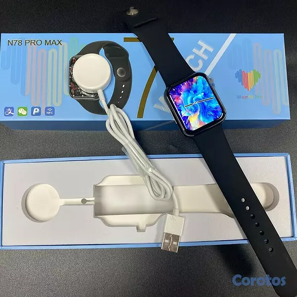 accesorios para electronica - Reloj inteligente N78 PROMAX serie 7 con carga inalambrica 45 mm
 2