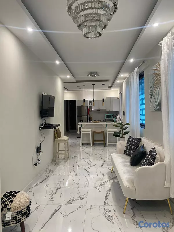 apartamentos - Apartamento Amueblado en Alquiler, Jardines Metrop 1