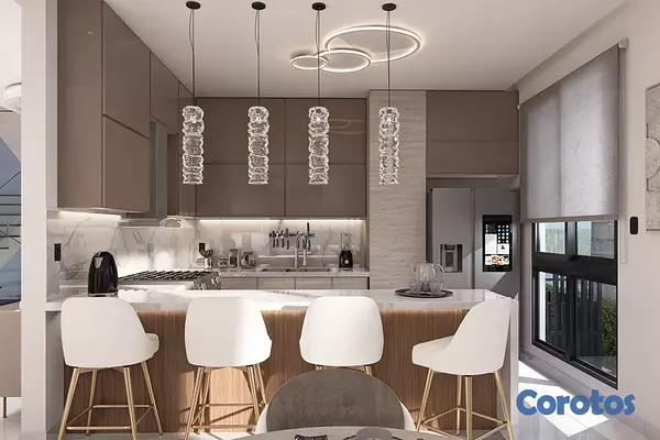 casas vacacionales y villas - Villas en Plano en Vista Cana Punta Cana 8
