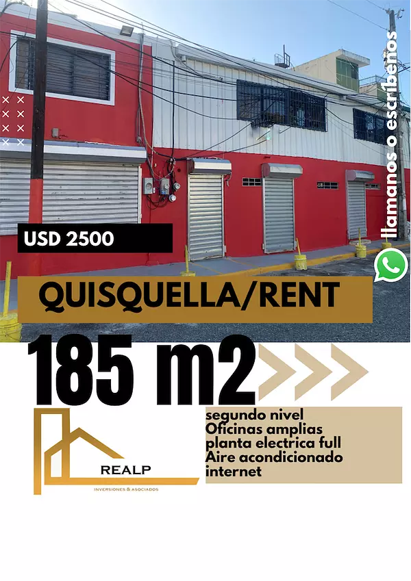 oficinas y locales comerciales - Local amplio segundo nivel ens Quisquella 1