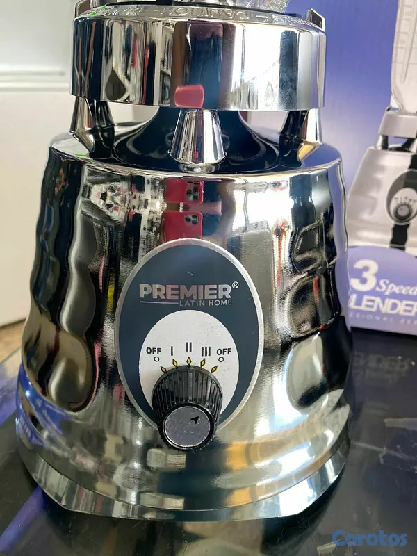 electrodomesticos - *LICUADORA PREMIER*
LICUADORA PREMIER 
1 MES DE GARANTÍA 
VASO DE CRISTAL
 2