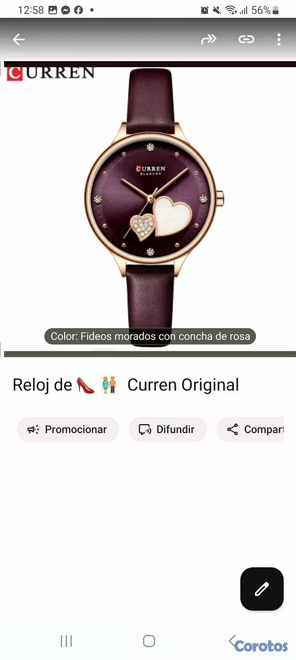 joyas, relojes y accesorios - Relojes curren y Poedagar Originales  12