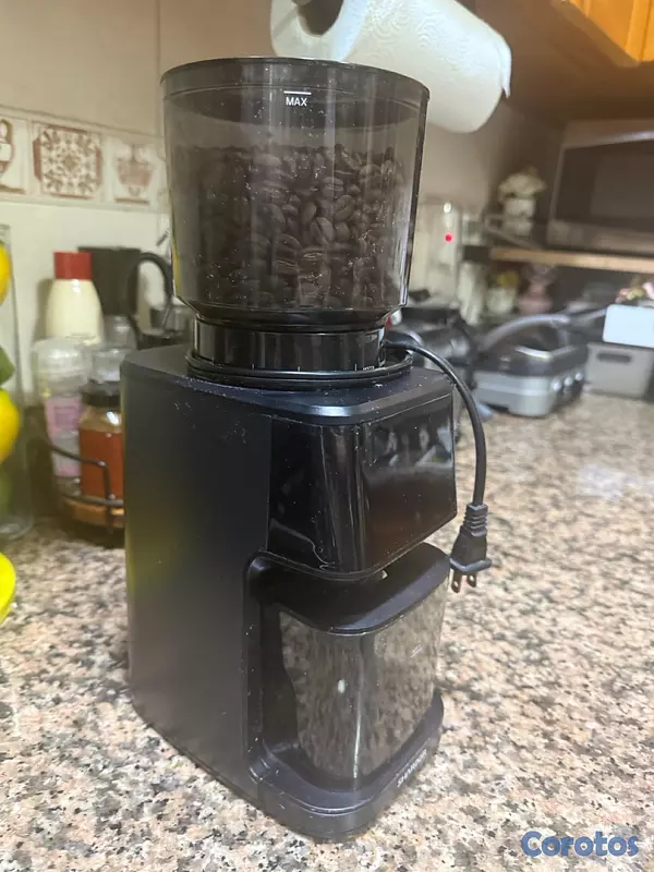 electrodomesticos - Molinillo de Café SHARDOR + Espumador Eléctrico Bonsenkitchen - Excelente Estado 3