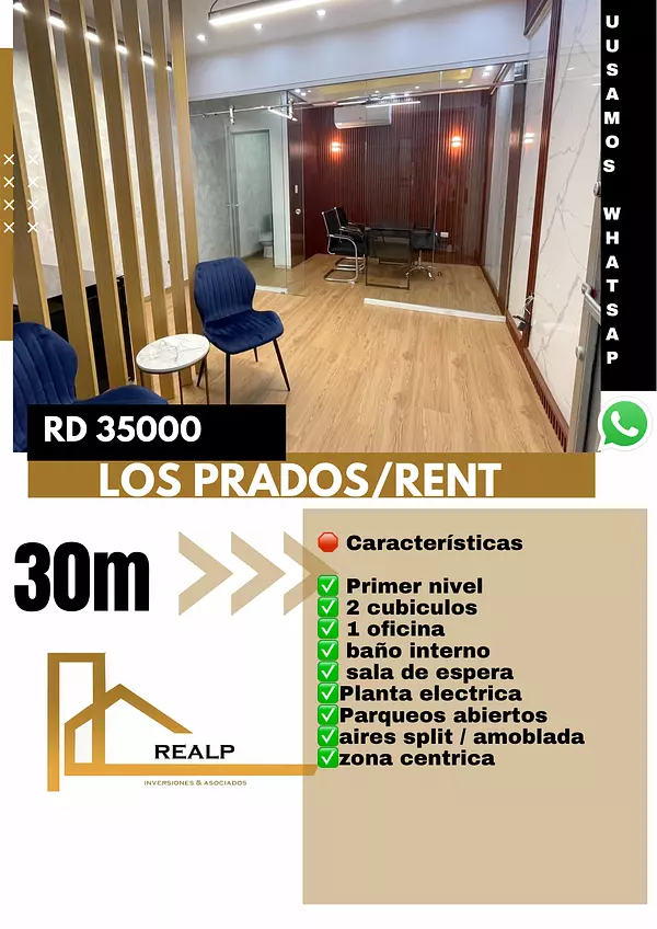 oficinas y locales comerciales - Alquiler local primer nivel amoblado 1