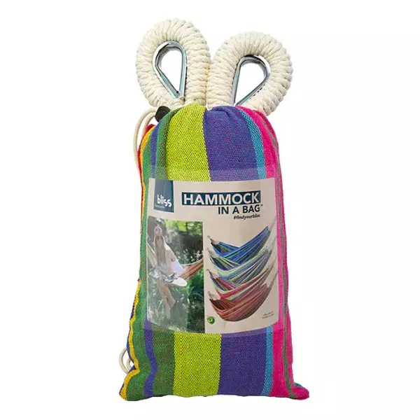 herramientas, jardines y exterior - Hamaca Incluye Bolso Para Guardar Viaje Tour Playa Vacaciones 2