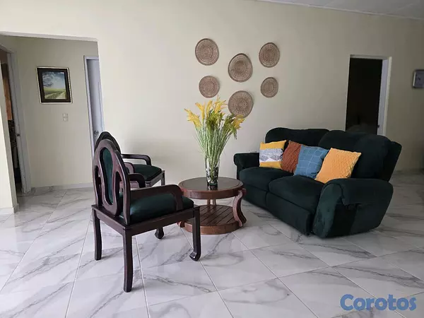 casas vacacionales y villas - En Constanza, casa en renta amueblada, fija y por temporada, capacidad para 6 11