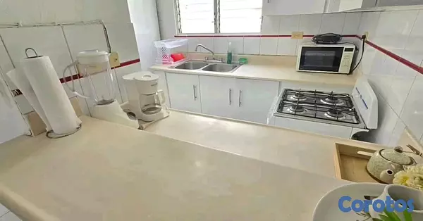 apartamentos - 3er piso amueblado atrás de unión médica Santiago  5