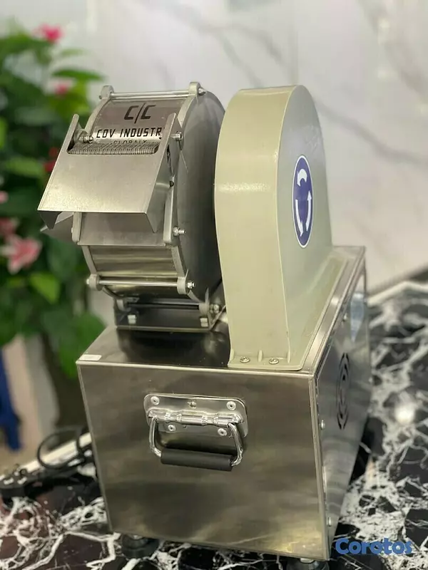 equipos profesionales - Cortadora rebanadora electrica para papas zanahorias verduras 2