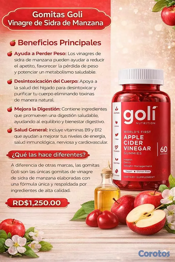 Salud y Equipamiento Médico - Vitaminas GOLI  2
