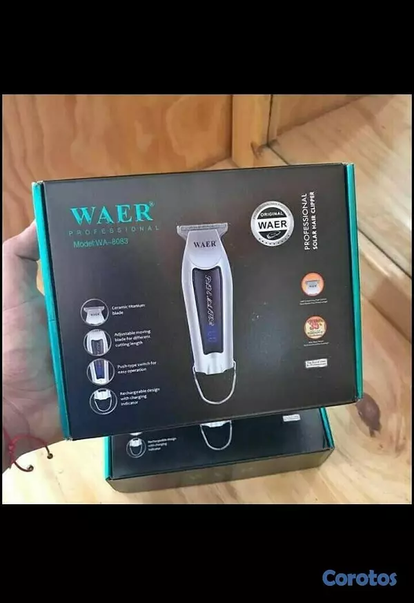 salud y belleza - Maquina de afeitar y recortar Waer WA-8083 2